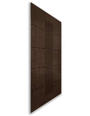 Holzschiebetür Nur Türblatt - Wenge  Model 1067