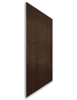 Holzschiebetür Nur Türblatt - Wenge  Model 1071