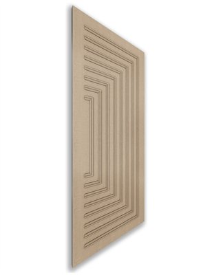 Holzschiebetür Nur Türblatt - Eiche  Model 1001