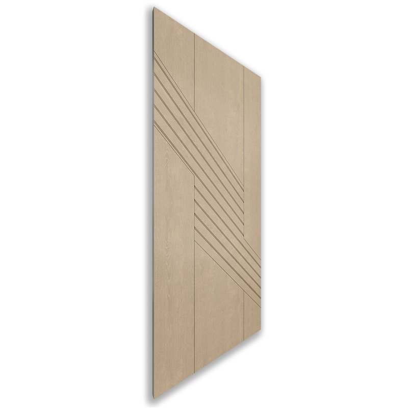 Holzschiebetür Nur Türblatt - Eiche Model 1019 Holzschiebetür Nur Türblatt - Eiche Model 1019