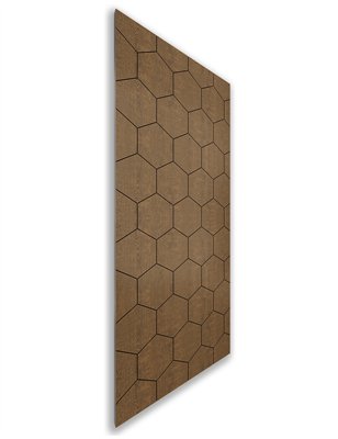 Holzschiebetür Nur Türblatt - Nussbaum  Model 1018