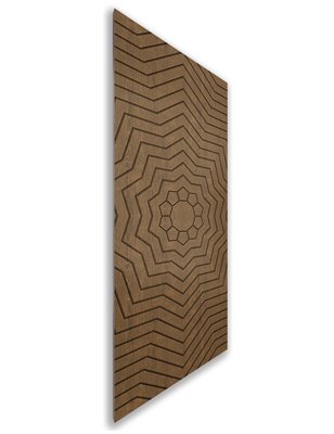 Holzschiebetür Nur Türblatt - Nussbaum  Model 1049