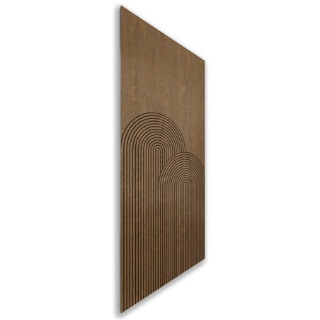 Holzschiebetür Nur Türblatt - Nussbaum  Model 1057