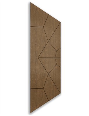 Holzschiebetür Nur Türblatt - Nussbaum  Model 1075