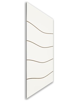 Holzschiebetür Nur Türblatt - Design-Linien  Model 1063
