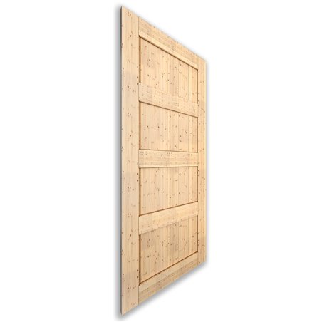 Holzschiebetür Nur Türblatt - Country  Model 1003