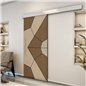Holzschiebetür Eco-Line - Holz-Mix Model 2075 Holzschiebetür Eco-Line - Holz-Mix Model 2075