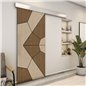 Holzschiebetür Eco-Line - Holz-Mix Model 2075 Holzschiebetür Eco-Line - Holz-Mix Model 2075