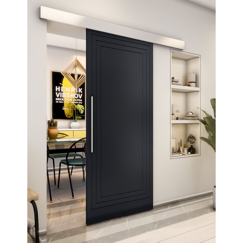 Holzschiebetür Eco-Line - Schwarz Model 2041 Holzschiebetür Eco-Line - Schwarz Model 2041