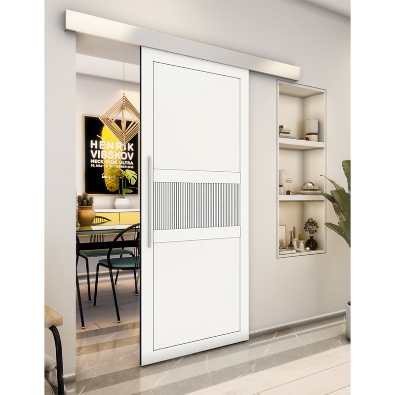 Holzschiebetür Eco-Line - Weiss Model 2042 Holzschiebetür Eco-Line - Weiss Model 2042