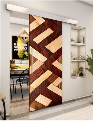 Holzschiebetür Eco-Line - Holzkunst  Model 2068