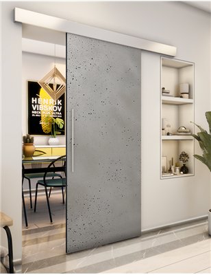 Holzschiebetür Eco-Line - Beton und Stein  Model 2033