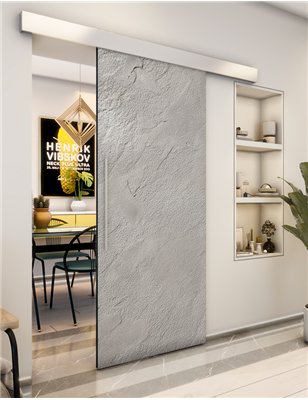 Holzschiebetür Eco-Line - Beton und Stein  Model 2054