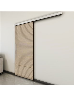 Holzschiebetür Slim-Line - Eiche und Weiss  Model 2014