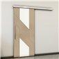Holzschiebetür Slim-Line - Eiche und Weiss Model 2019 Holzschiebetür Slim-Line - Eiche und Weiss Model 2019