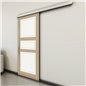 Holzschiebetür Slim-Line - Eiche und Weiss Model 2021 Holzschiebetür Slim-Line - Eiche und Weiss Model 2021