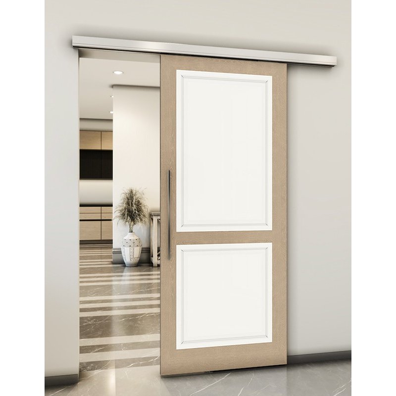 Holzschiebetür Slim-Line - Eiche und Weiss Model 2023 Holzschiebetür Slim-Line - Eiche und Weiss Model 2023
