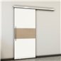 Holzschiebetür Slim-Line - Eiche und Weiss Model 2032 Holzschiebetür Slim-Line - Eiche und Weiss Model 2032