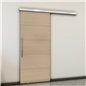 Holzschiebetür Slim-Line - Eiche und Weiss  Model 2066