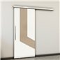 Holzschiebetür Slim-Line - Eiche und Weiss Model 2073 Holzschiebetür Slim-Line - Eiche und Weiss Model 2073