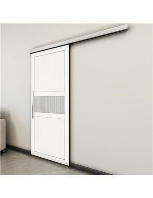 Holzschiebetür Slim-Line - Weiss  Model 2042