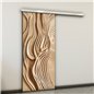 Holzschiebetür Slim-Line - Holzkunst Model 2018 Holzschiebetür Slim-Line - Holzkunst Model 2018