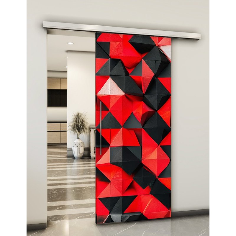 Holzschiebetür Slim-Line - Geometrie Model 2039 Holzschiebetür Slim-Line - Geometrie Model 2039