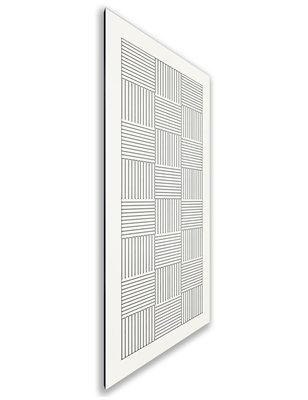 Holzschiebetür Nur Türblatt - Weiss  Model 2015