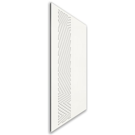 Holzschiebetür Nur Türblatt - Weiss  Model 2070