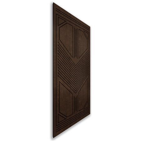 Holzschiebetür Nur Türblatt - Wenge  Model 2048