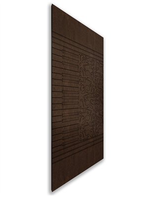 Holzschiebetür Nur Türblatt - Wenge  Model 2061