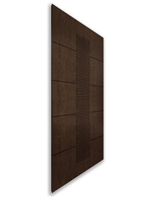 Holzschiebetür Nur Türblatt - Wenge  Model 2067