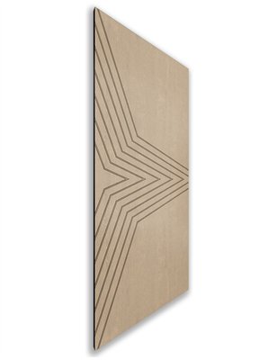 Holzschiebetür Nur Türblatt - Eiche  Model 2083
