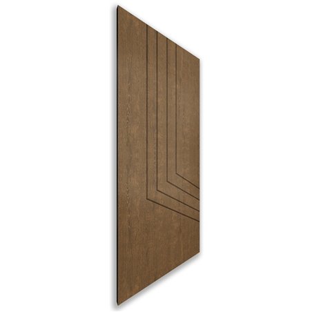 Holzschiebetür Nur Türblatt - Nussbaum  Model 2073