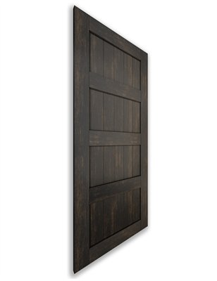 Holzschiebetür Nur Türblatt - Country  Model 2039
