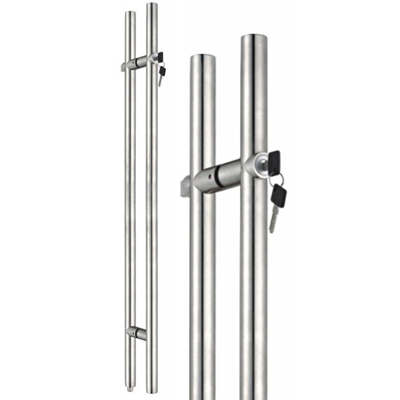 Griffstangenset 1500 mm abschließbar Griffstangenset 1500 mm abschließbar
