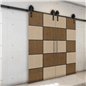 Holzschiebetür Barn-Line - Holz-Mix Model 3029 Holzschiebetür Barn-Line - Holz-Mix Model 3029