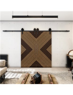 Holzschiebetür Barn-Line - Holz-Mix  Model 3038-2