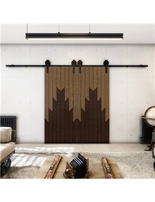 Holzschiebetür Barn-Line - Holz-Mix  Model 3039-2