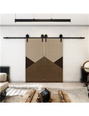 Holzschiebetür Barn-Line - Holz-Mix  Model 3044-2