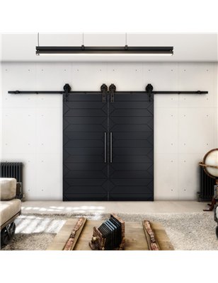 Holzschiebetür Barn-Line - Schwarz  Model 3008-2