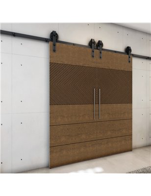Holzschiebetür Barn-Line - Nussbaum  Model 3020-3