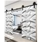 Holzschiebetür Barn-Line - Weiss 3D Model 3038 Holzschiebetür Barn-Line - Weiss 3D Model 3038