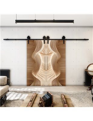 Holzschiebetür Barn-Line - Holzkunst  Model 3003-2