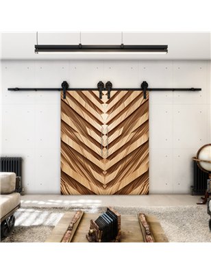 Holzschiebetür Barn-Line - Holzkunst  Model 3005-2