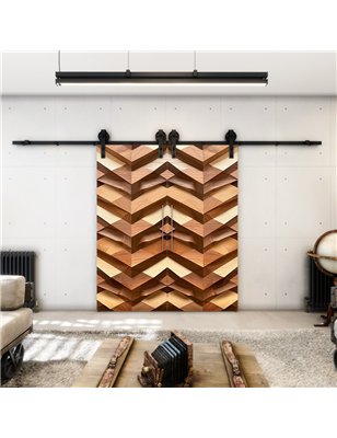Holzschiebetür Barn-Line - Holzkunst  Model 3010-2