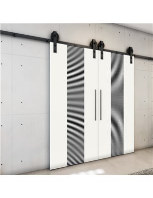 Holzschiebetür Barn-Line - Design-Linien  Model 3025-3