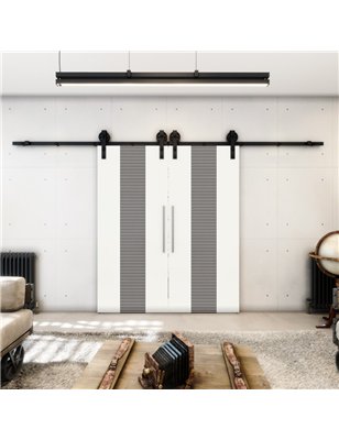 Holzschiebetür Barn-Line - Design-Linien  Model 3028-2