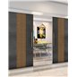 Holzschiebetür Eco-Line - Holz-Mix Model 3013 Holzschiebetür Eco-Line - Holz-Mix Model 3013