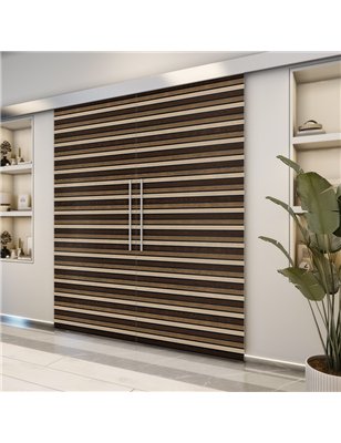 Holzschiebetür Eco-Line - Holz-Mix  Model 3014-2